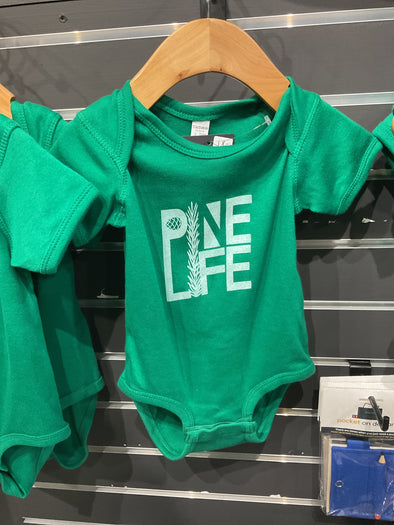 2 Left! Pine Life Baby Onesie - Green