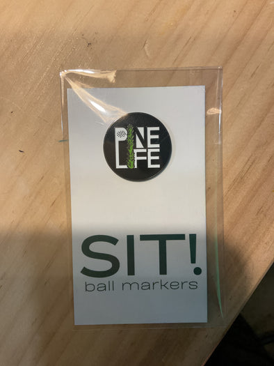 New! Pine Life Ball Marker