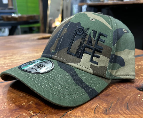 Pine Life Flexfit Fitted Hat - Camo