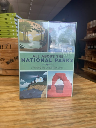 All About the National Parks Flash Cards