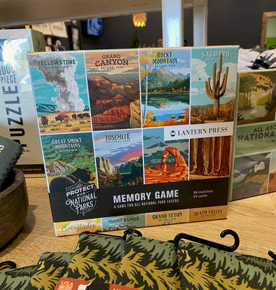 New! National Park Memory Game