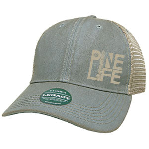 New! Old Favorite Trucker Hat - Light Blue / Khaki
