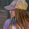 New! Old Favorite Trucker Hat - Lavender / Khaki