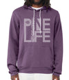 Restocked! Fleece Pullover Hoodie - Heather Purple