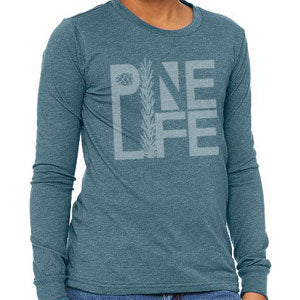 New! Youth Jersey Long-Sleeve T-Shirt - Heather Deep Teal